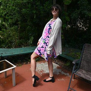 Cream, Sparkly Melly Cardigan, Lilly Pulitzer - L